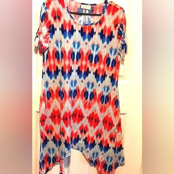 BOBBIE & BROOKS 95% POLYESTER AND 5% SPANDIX DRESS - Picture 2 of 11